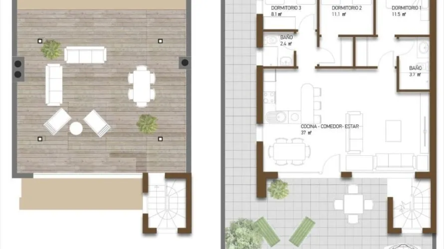 3 bedrooms villa for sale, Fuente Alamo de Murcia, Spain No. 1267 № 21