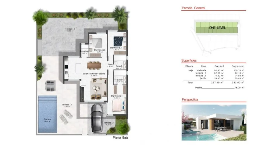 3 bedrooms villa for sale, Banos Y Mendigo, Spain No. 352 № 3