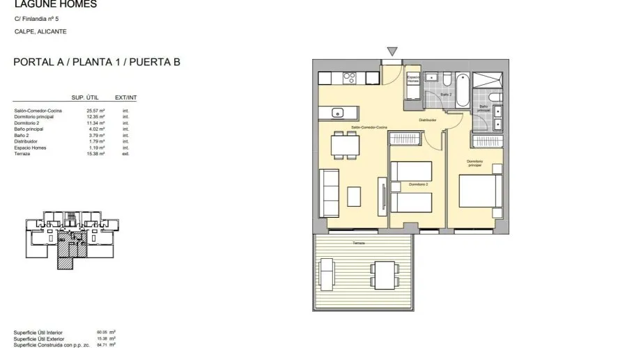 2 bedrooms apartment for sale, Calpe, Spain No. 523 № 9