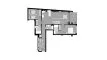 2 bedrooms Apartment floor plan «RA24-4D» in ALEGRIA 24