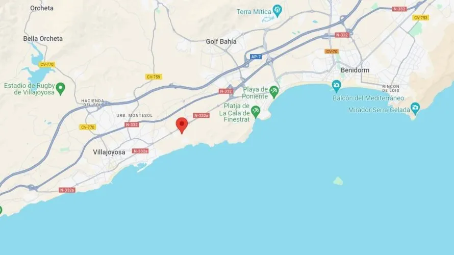 2 bedrooms apartment for sale, Villajoyosa, Spain No. 558