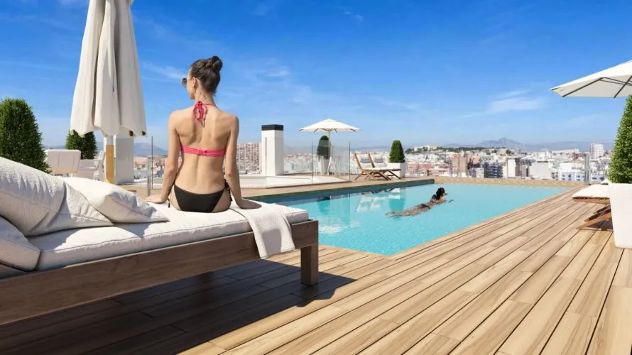 1 bedroom penthouse for sale, La Florida, Spain No. 383 № 7