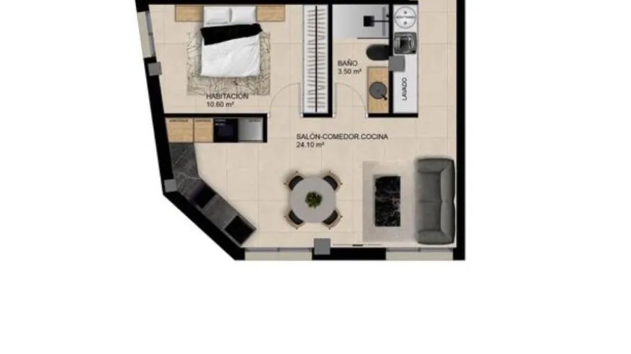 2 bedrooms apartment for sale, Elche, Spain No. 1937 № 3