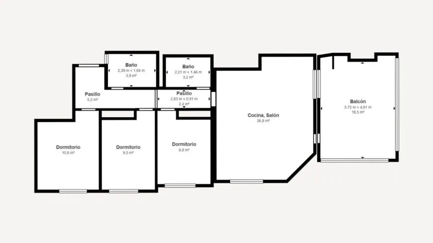 3 bedrooms apartment for sale, Alicante, Spain No. 2667 № 3